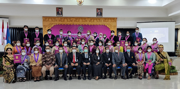 Faculty of Veterinary Medicine, Udayana University Held a Judiciary and Inauguration of Veterinarians in August 2022